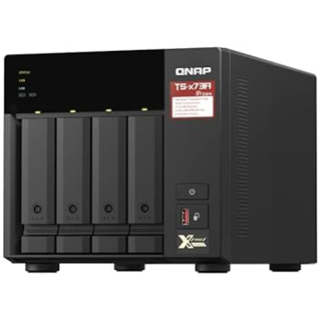 NAS ohišje QNAP TS-473A-8G za 4 diske 8GB 2x 2.5Gb LAN