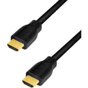 KABEL HDMI/HDMI M/M 2,0m LogiLink pozlačeni kontakti V2.0 4K/60Hz CCS (CH0101)