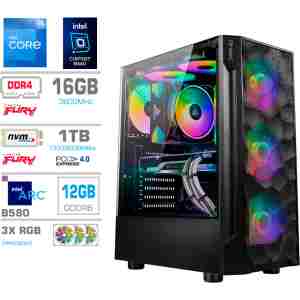 Računalnik MEGA TWR S7 i5-12400F/Intel Arc B580/16GB/1TB-4.0/750W/Brez OS RGB