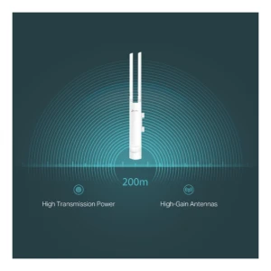 TP-LINK 300Mbps 2×2 MIMO Wireless N zunanja dostopna točka (IP65)