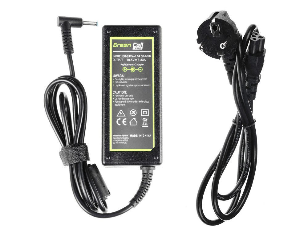 Green Cell PRO napajalnik / AC Adapter 19.5V 3.33A 65W za HP - slika 3