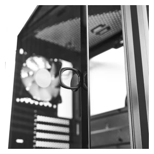 Chieftec GS-02B-OP HUNTER 2 A-RGB USB Type-C ATX ohišje, črno