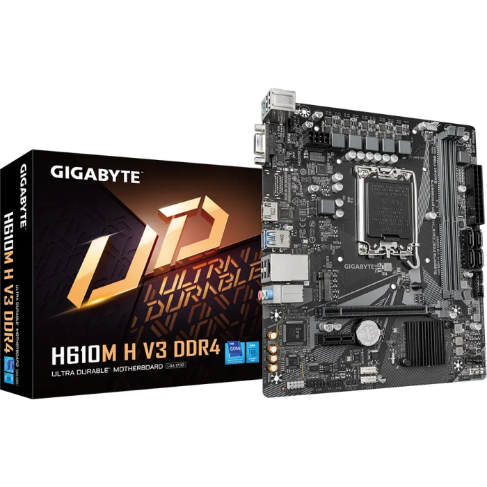 GIGABYTE H610M H V3 DDR4, DDR4, SATA3, HDMI, USB3.2Gen1, LGA1700 mATX - slika 2