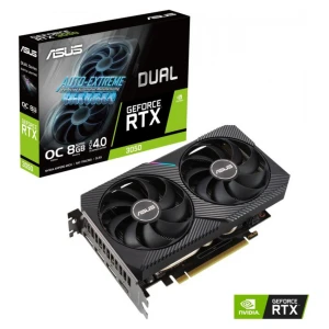 Grafična kartica ASUS GeForce RTX 3050 DUAL OC, 6GB GDDR6, PCI-E 4.0