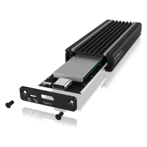 IcyBox IB-1824ML-C31 USB-C & USB-A 3.1 ohišje za M.2 NVMe SSD