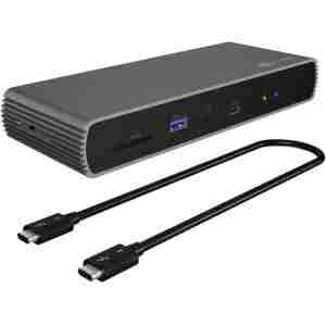 IcyBox IB-DK8801-TB4 Thunderbolt 4 priklopna postaja s Power Delivery 100W