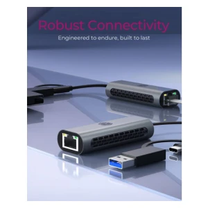 IcyBox IB-LAN301-C3 USB-A in USB-C mrežna kartica/adapter na 2.5 Gbit Ethernet