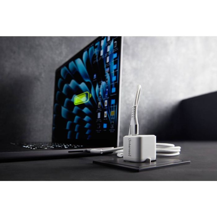 Intenso 30W GaN napajalnik s priključkom USB-C W30C + USB-C kabel 60W 1.5M - slika 2