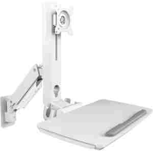 IcyBox IB-WS700-W stenski nosilec za monitor - delovno postajo