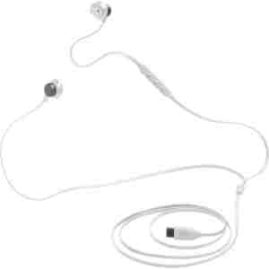 JBL USB-C žične slušalke Tune 305C, bele
