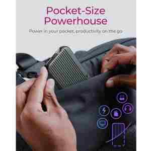 IcyBox IB-DK4060-CPD priključna postaja s trojnim video izhodom