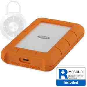 LaCie 2TB Rugged Secure 2,5 USB-C robusten zunanji HDD disk z enkripcijo