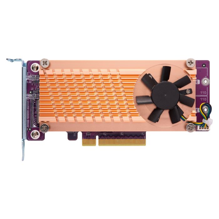 QNAP QM2-2P-384A PCIe razširitvena kartica za M.2 SSD