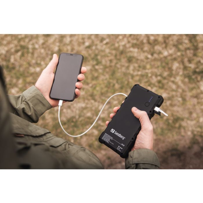 Sandberg Outdoor Solar Powerbank 24000 mAh prenosna baterija - slika 5