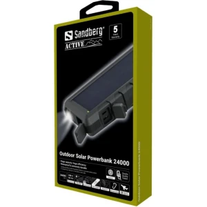 Sandberg Outdoor Solar Powerbank 24000 mAh prenosna baterija
