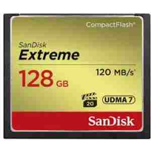 SanDisk 128GB Compact Flash Extreme UDMA7