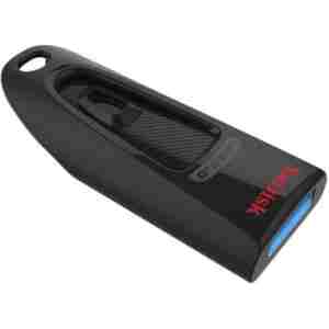 SanDisk Ultra USB spominski ključek 256GB USB 3.0 črn