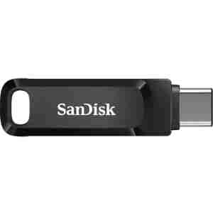 SanDisk Ultra Dual Drive Go USB Type C, 512GB 3.1/3.0, b do 400 MB/s, črn
