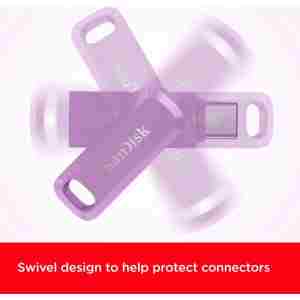 SanDisk USB 128GB Ultra Dual Drive Go USB Type-C 400MB/s sivka