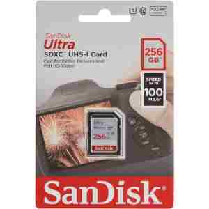 SanDisk Ultra 256GB SDXC spominska kartica 100MB/s