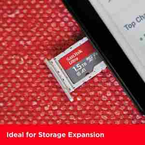 SanDisk Ultra microSDXC 1.5TB + SD Adapter UHS-I spominska kartica