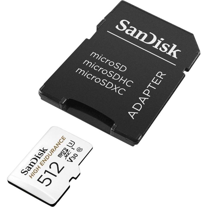 SanDisk High Endurance video microSDHC 512GB + SD Adapter Full HD / 4K video, do 100/40 MB/s C10, U3 - slika 3
