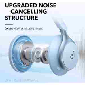 Anker Soundcore Space One naglavne Bluetooth slušalke, modre