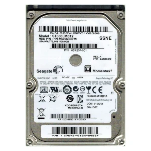 Samsung 2,5" 500GB 5400