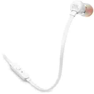 JBL Tune 110 In-ear slušalke z mikrofonom, bele