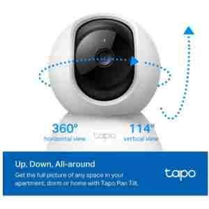 TP-LINK Tapo C210P2 2k 3MP 2304 x 1296 Pan/Tilt WiFi varnostna kamera