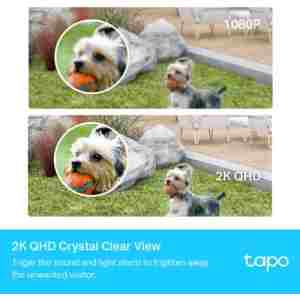 TP-LINK Tapo C420S2 2K QHD zunanja Wi-Fi varnostna kamera - set 2 kamer + Smart Hub