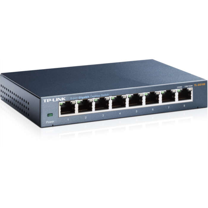 TP-LINK SG108 8 port Gigabit mrežno stikalo / switch - slika 2