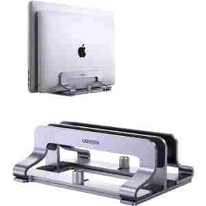 Ugreen dvojno vertikalno aluminijasto stojalo za prenosni računalnik