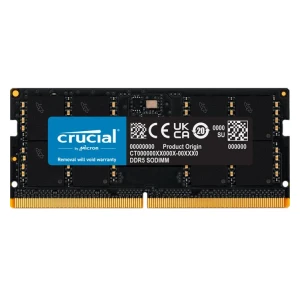 Crucial 8GB DDR5-5600 SODIMM PC5-44800 CL46, 1.1V