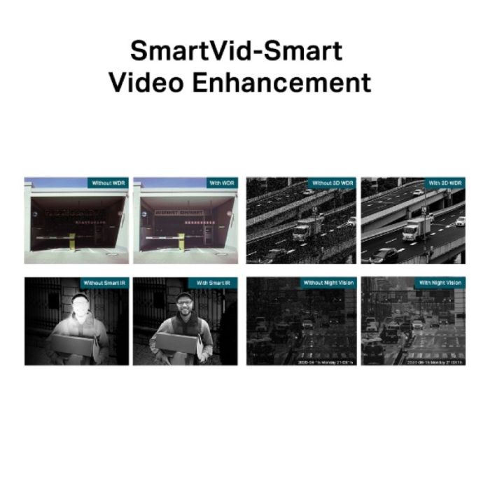 TP-LINK VIGI 3MP zunanja Full-Color Bullet mrežna kamera C330 2.8mm - slika 6