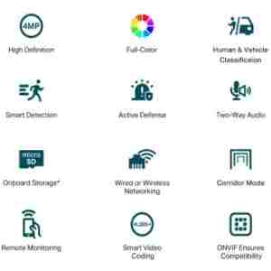 TP-LINK VIGI 4MP Full-Color Wi-Fi Turret mrežna kamera (do 2560X1440 H.265+ 30fps)