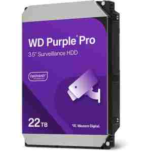 WD 22TB Purple Pro 3,5 SATA 6Gb/s 7200rpm 512MB HDD disk