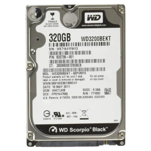WD 320 GB WD3200BEKT