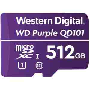 WD 512GB Purple QD101 SC Ultra Endurance Class 10 UHS 1(U1) microSDXC kartica