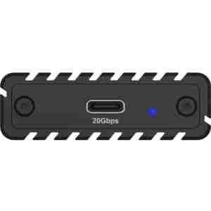 IcyBox IB-1917M-C32a ohišje za 1x M.2 NVMe SSD z USB-C 3.2 Gen 2x2 do 20 Gbit/s