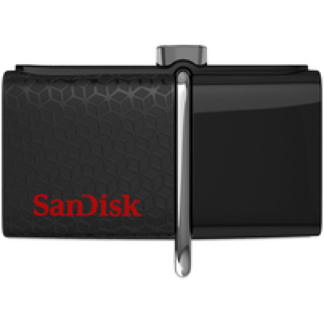 Spominski ključek 256GB USB 3.2/USB-C Sandisk Ultra Dual 150MB/s plastičen izvlečni srebrno-črn (SDDDC2-256G-G46) - slika 2