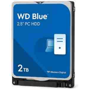WD 2TB Blue 2,5 SATA 6Gb/s 5400rpm 128MB HDD disk