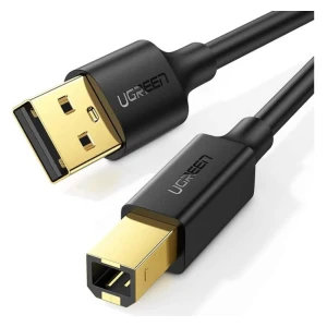 Ugreen tiskalniški kabel USB-B - USB 2.0, 2M črn