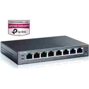 TP-Link 8-Portno Gigabit PoE Easy Smart Managed stikalo