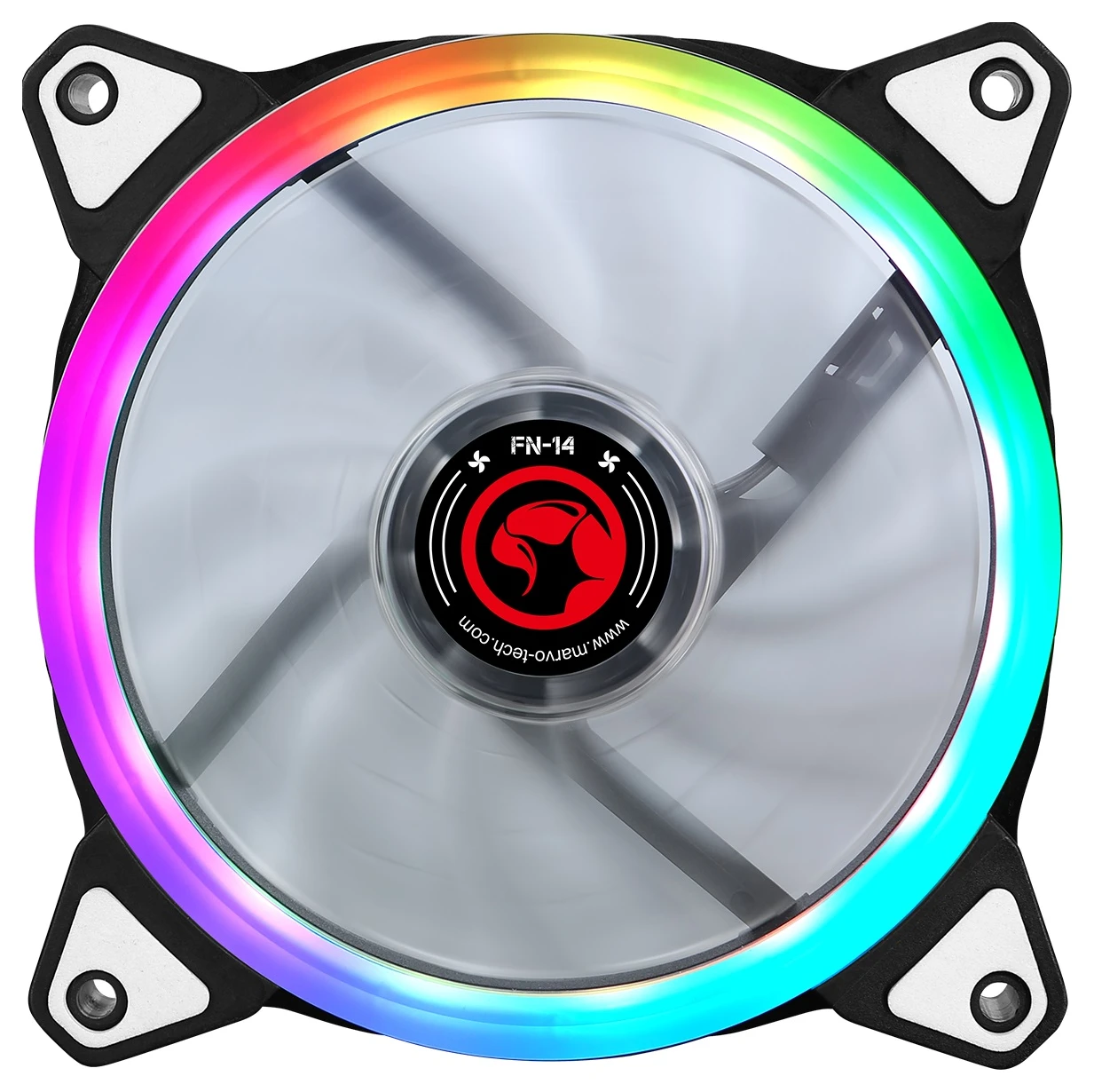 MARVO FN-14 LED RGB VENTILATOR ZA PC