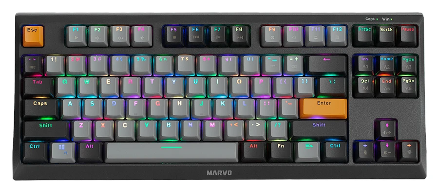 MARVO KG980B RGB mehanska tipkovnica