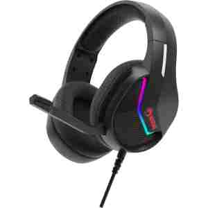 MARVO H8618 RGB BK SLUŠALKE ČRNE BARVE