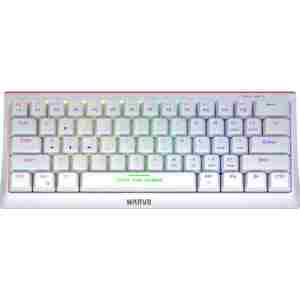 MARVO KG962G WH EN-R HECATE 61R mehanska tipkovnica bele barve