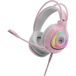 MARVO H8325 RGB PK ŽIČNE SLUŠALKE ROZA BARVE