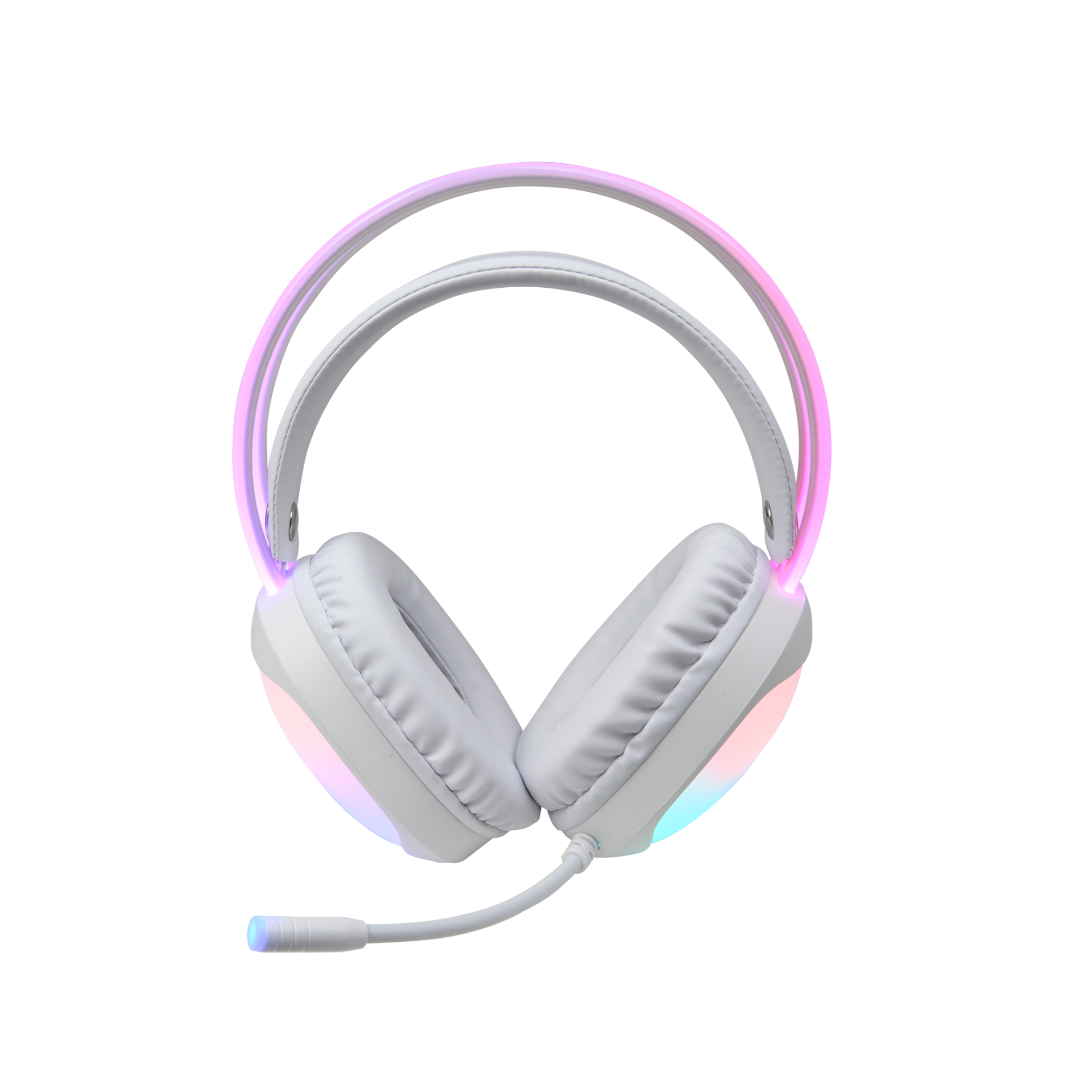 MARVO HG8959 LUMI 40 slušalke bele barve - slika 2